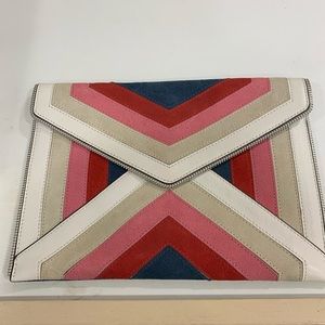 Rebecca Minkoff Leo Chevron Clutch